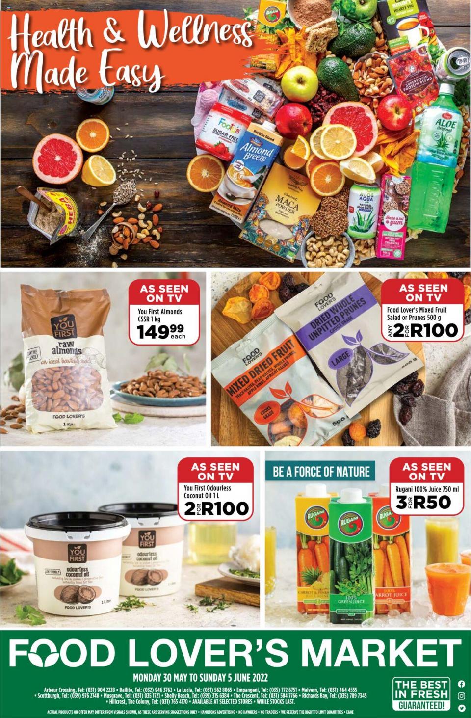 Food Lovers Specials 30 May – 5 June 2022