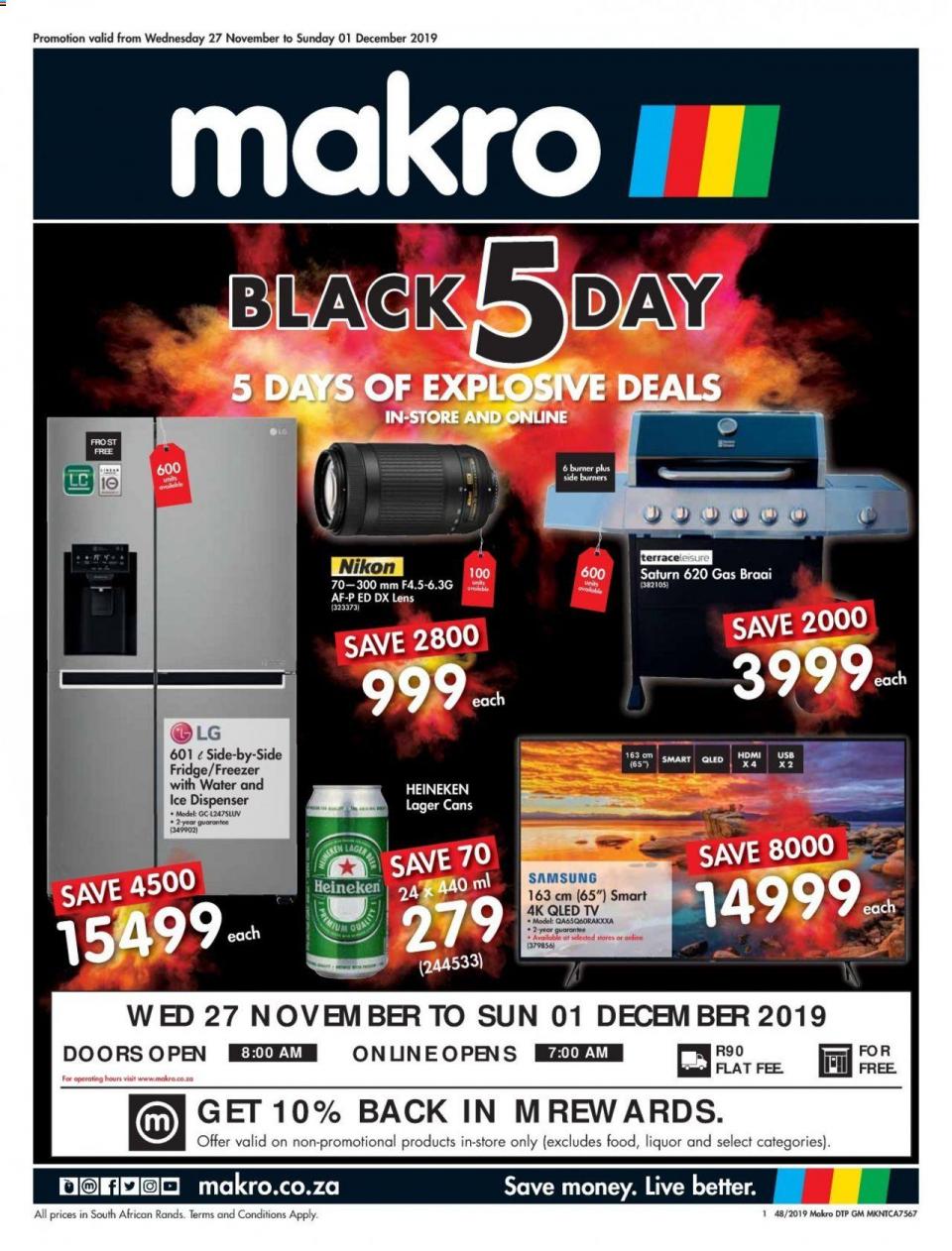 Makro Specials Black Friday 27 November 2019
