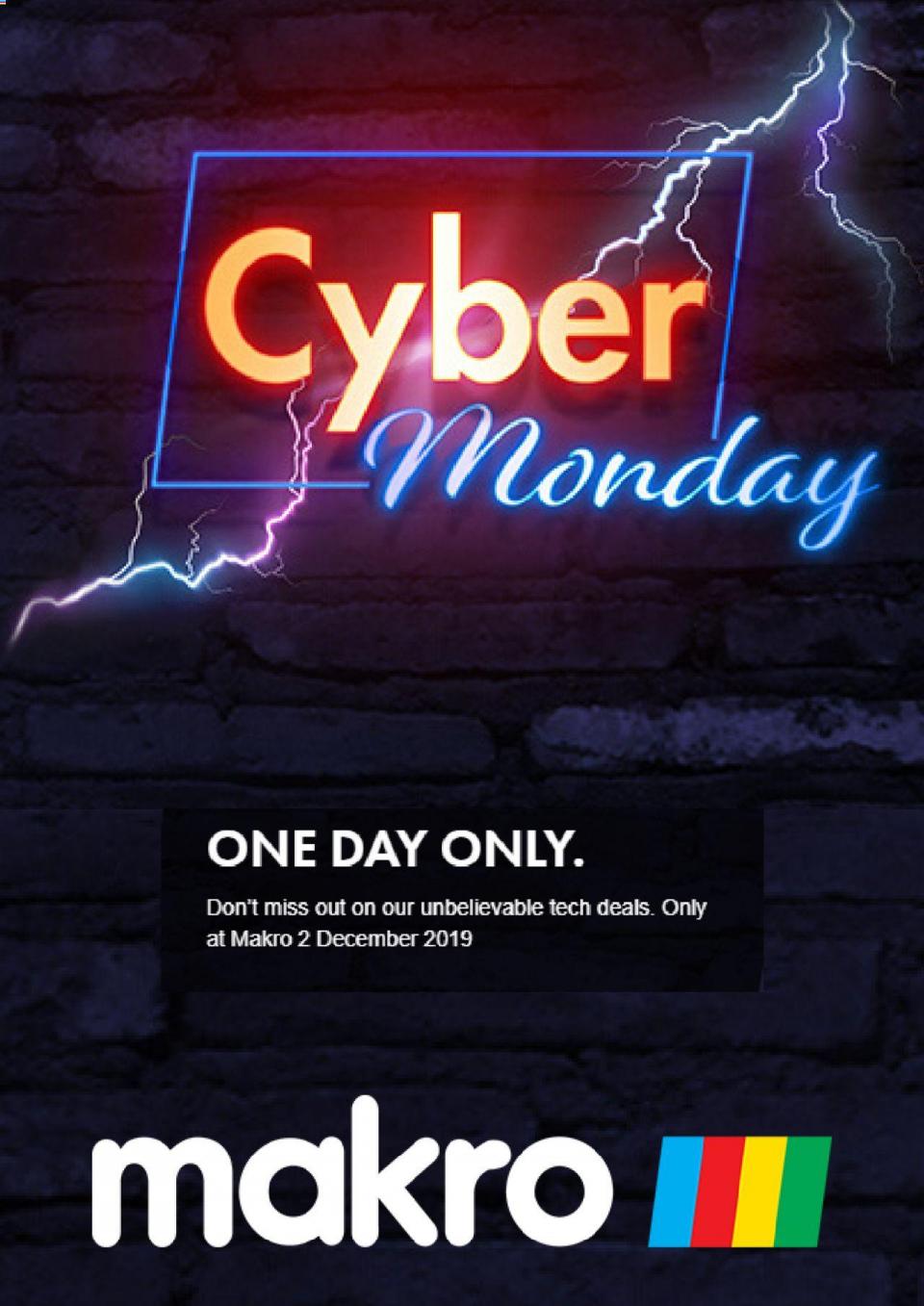 Makro Specials Cyber Monday 02 December 2019