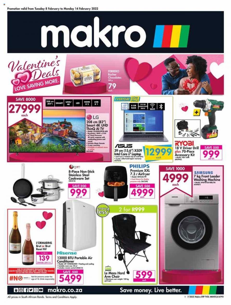 Makro Specials General Merchandise 8 – 14 Feb 2022