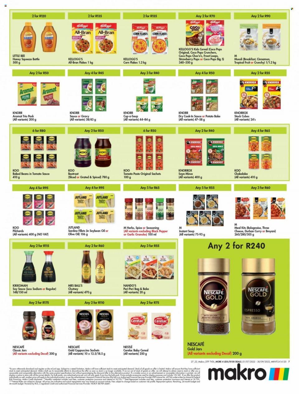 Makro Specials 1 July 2022 Makro Catalogue Makro More4Less Deals