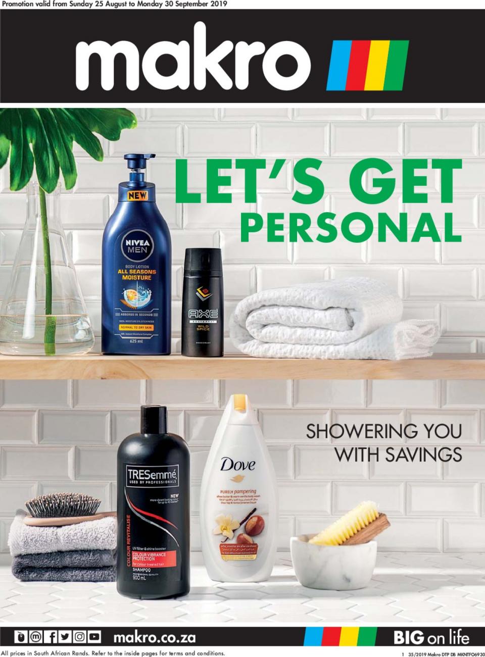 Makro Specials Personal Care Deal 25 August 2019