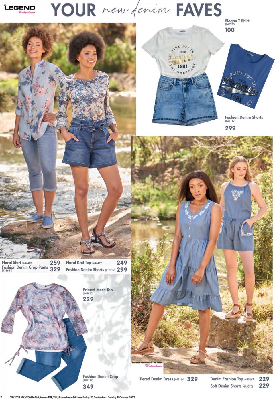 Makro Specials Summer Clothing Sep 2022 | Makro Catalogue | SA 2022