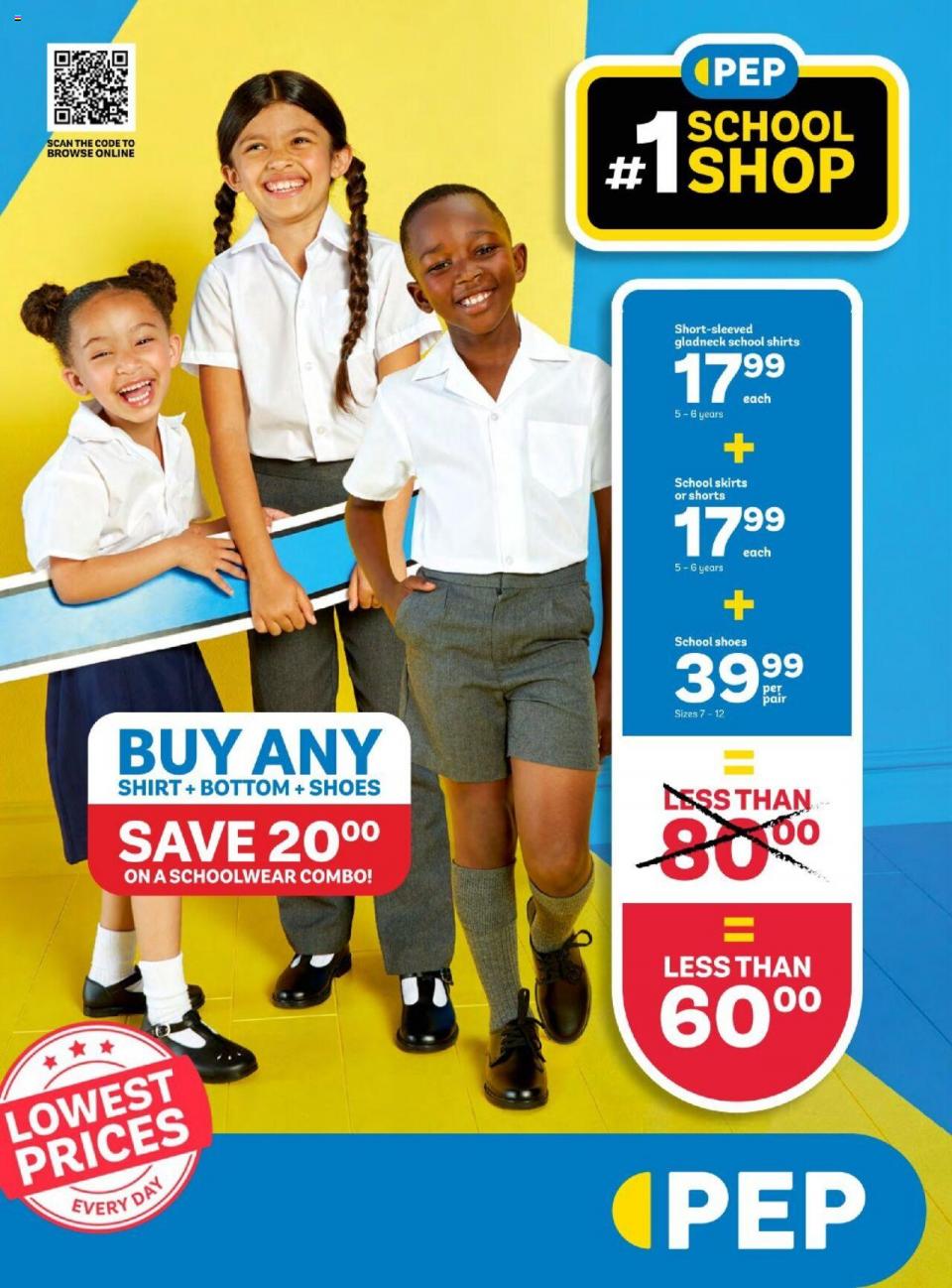 Pep Catalogue School Shop 26 Dec 2021 – 27 Jan 2022