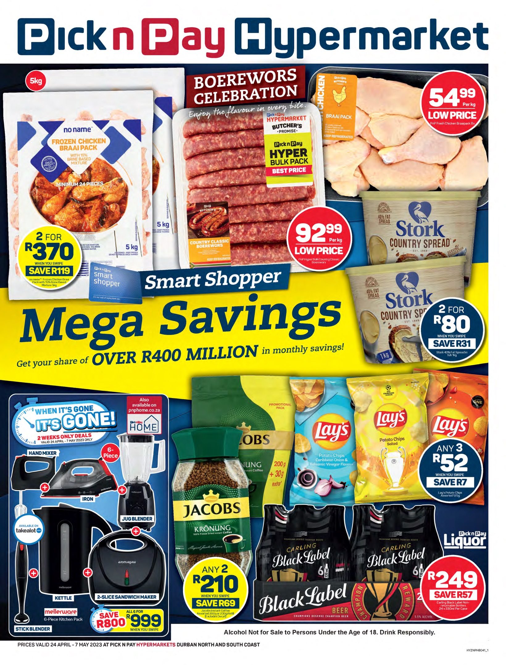 Pick n Pay Hyper Specials 24 Apr – 7 May 2023