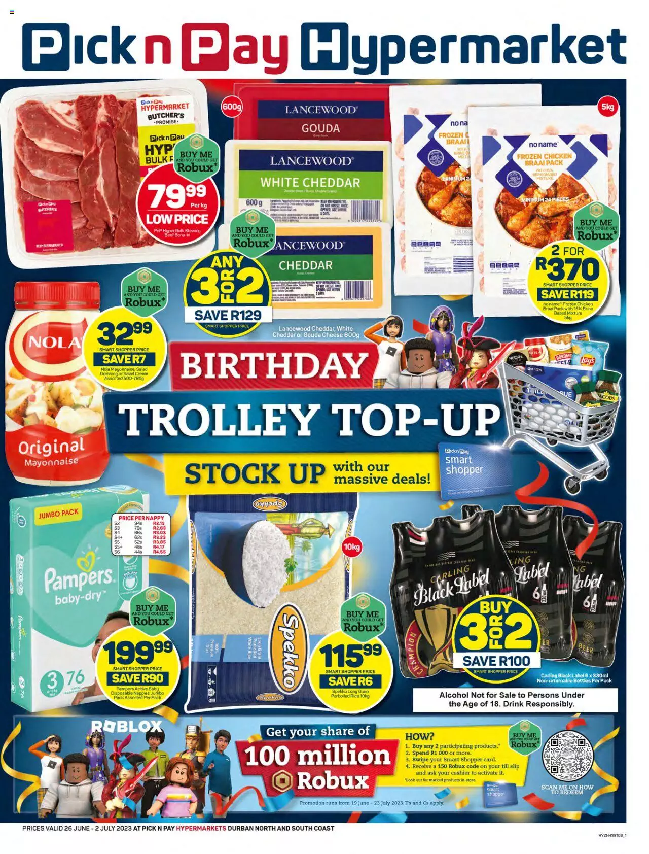 Pick n Pay Hyper Specials 26 June – 2 July 2023