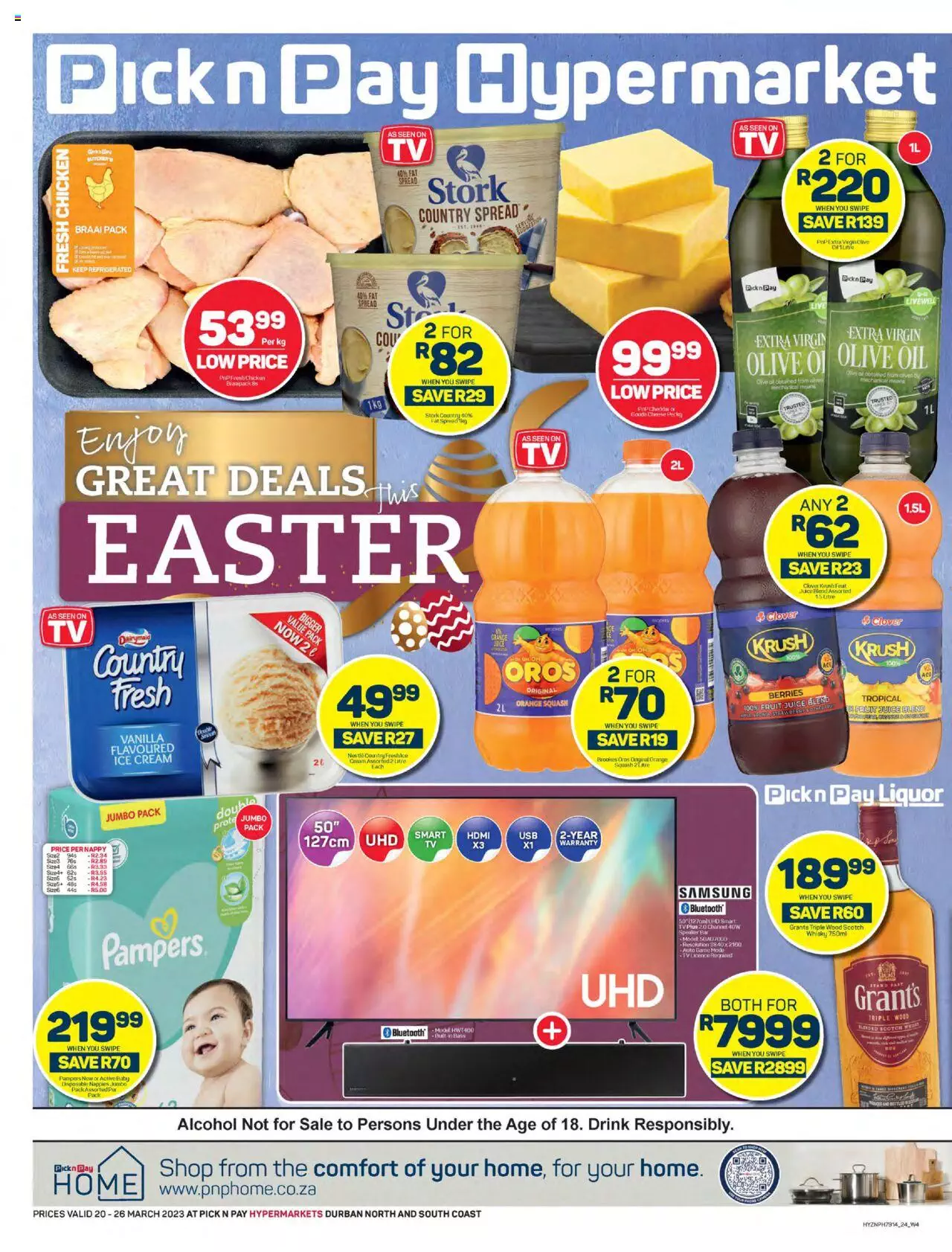 Pick n Pay Hyper Specials Easter 20 – 26 March 2023