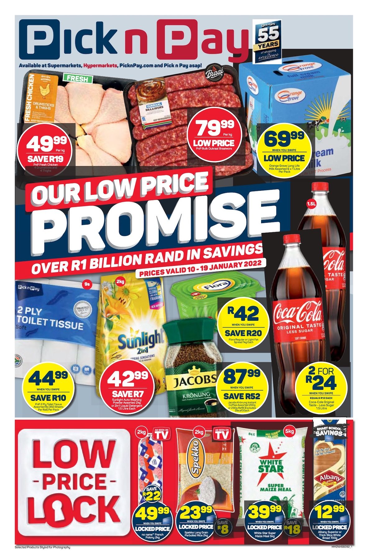Pick n Pay Specials 10 – 19 Jan 2022