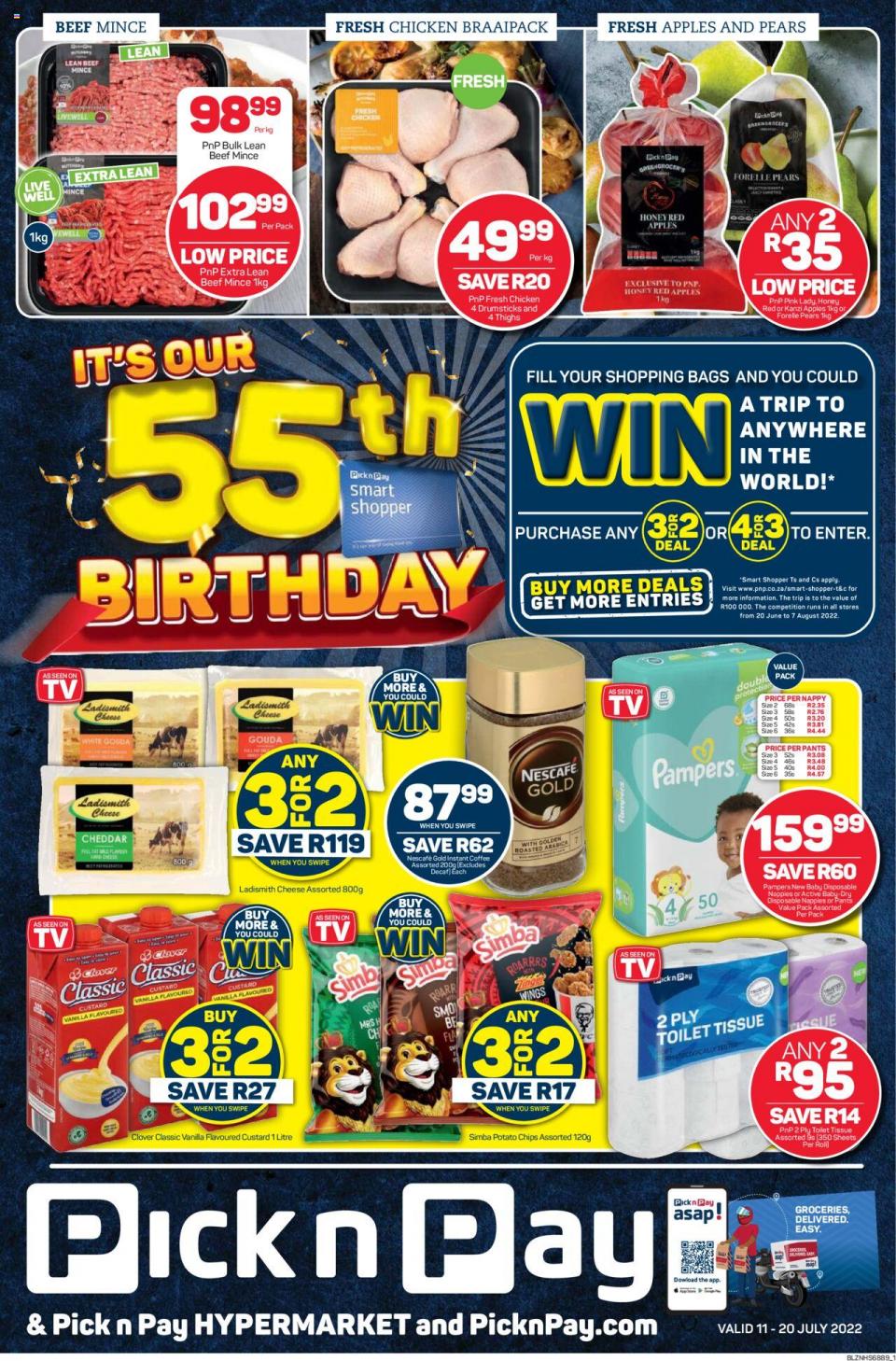 Pick n Pay Specials 11 – 20 July 2022