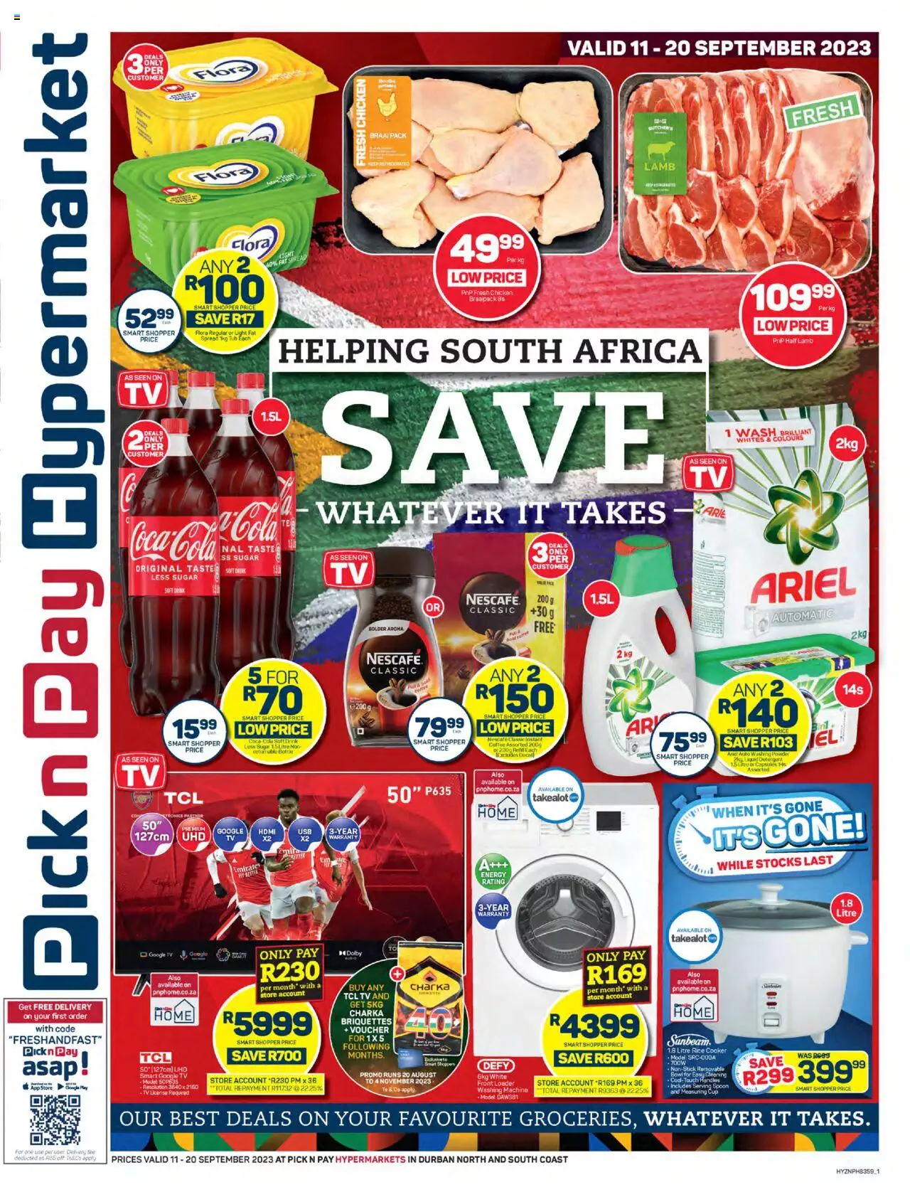 Pick n Pay Specials 11 – 20 September 2023