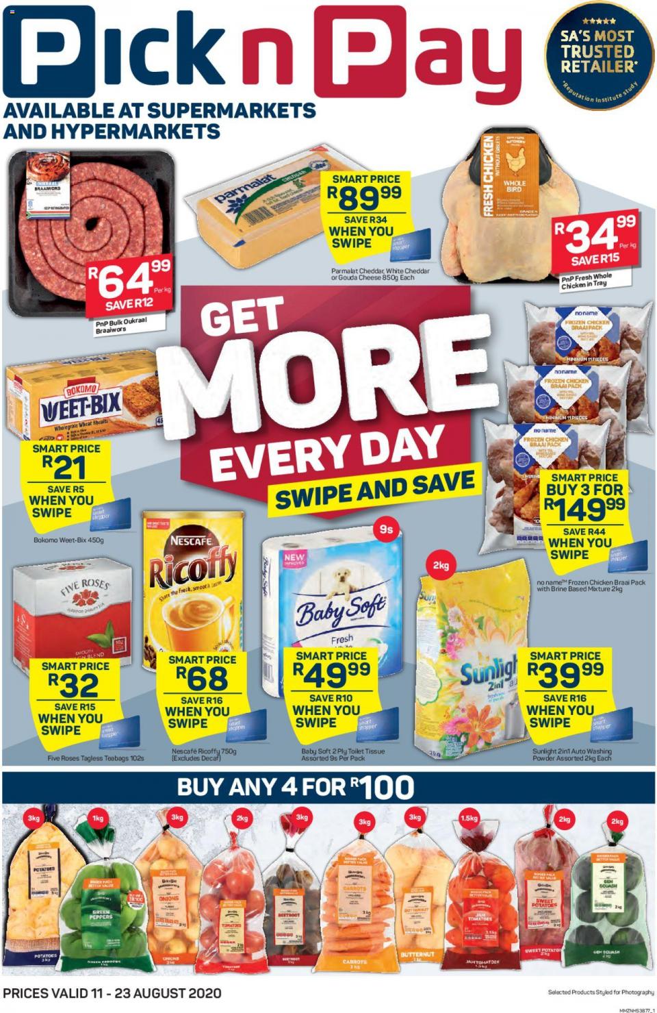 Pick n Pay Specials 11 August 2020