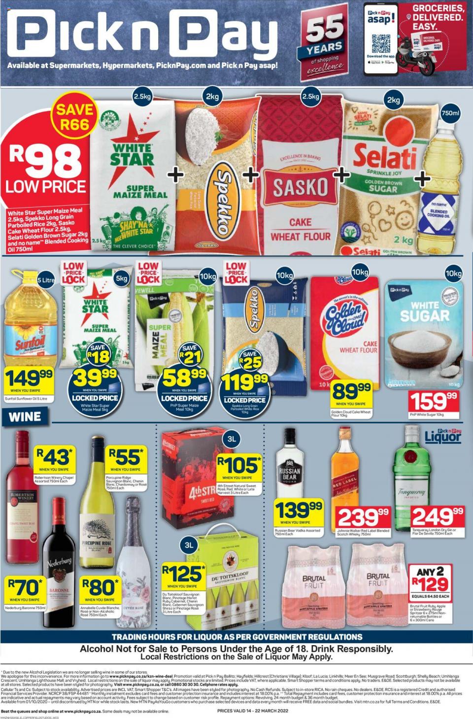 Pick n Pay Specials 14 March 2022 Pick n Pay Catalogue Pnp Specials