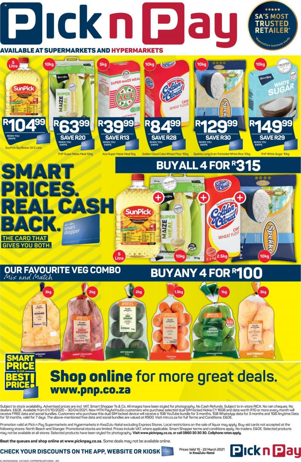 Pick n Pay Specials 15 March 2021  Pick n Pay Catalogue  Pnp Specials