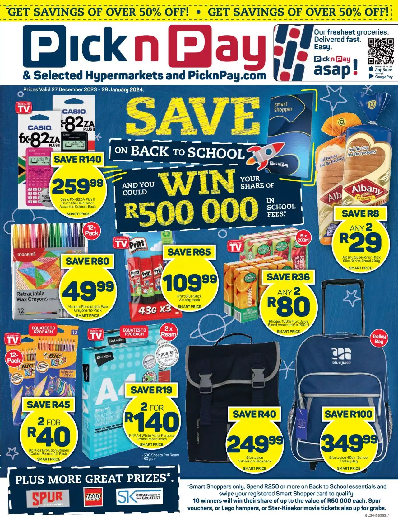 Pick n Pay Specials 2 – 21 January 2024