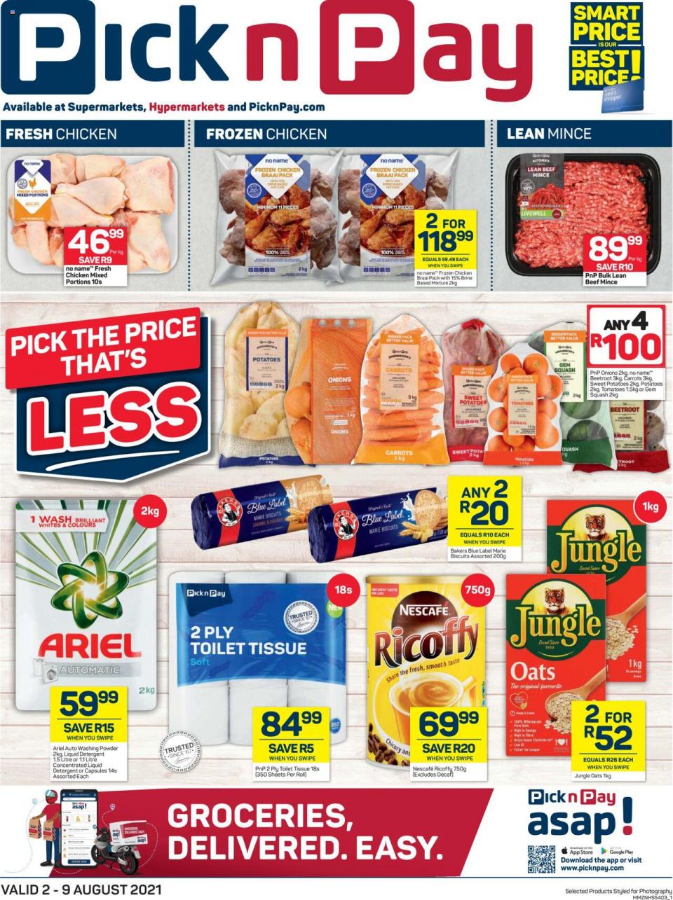 Pick n Pay Specials 2 August 2021 Pick n Pay Catalogue Pnp Specials