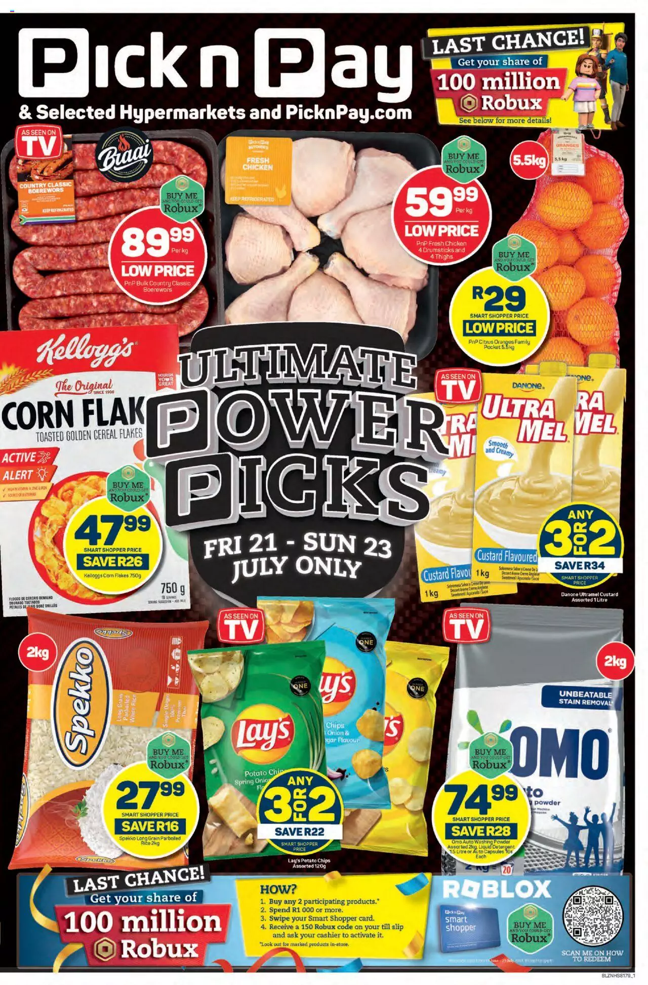 Pick n Pay Specials 21 – 23 July 2023