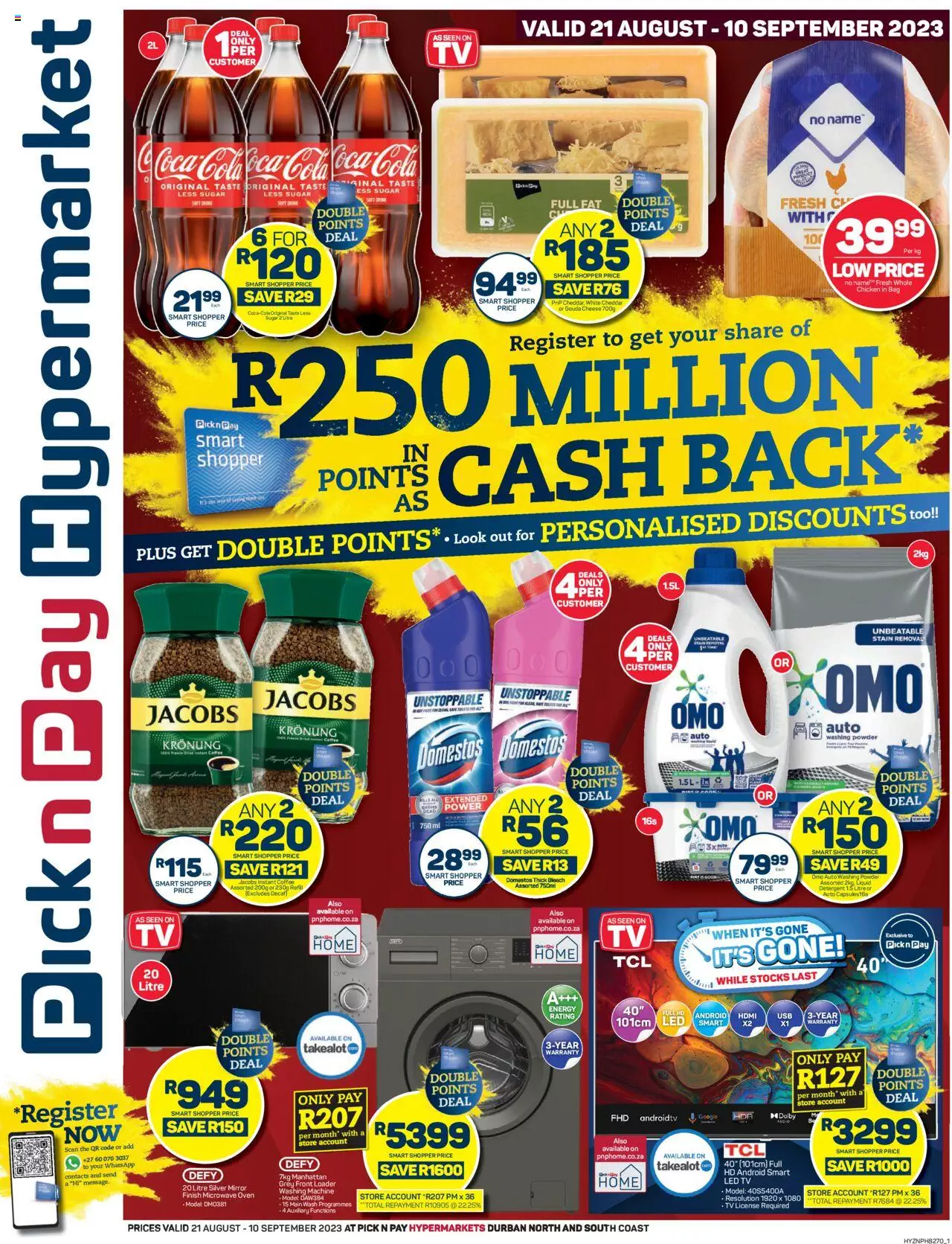 Pick n Pay Specials 21 August – 10 September 2023