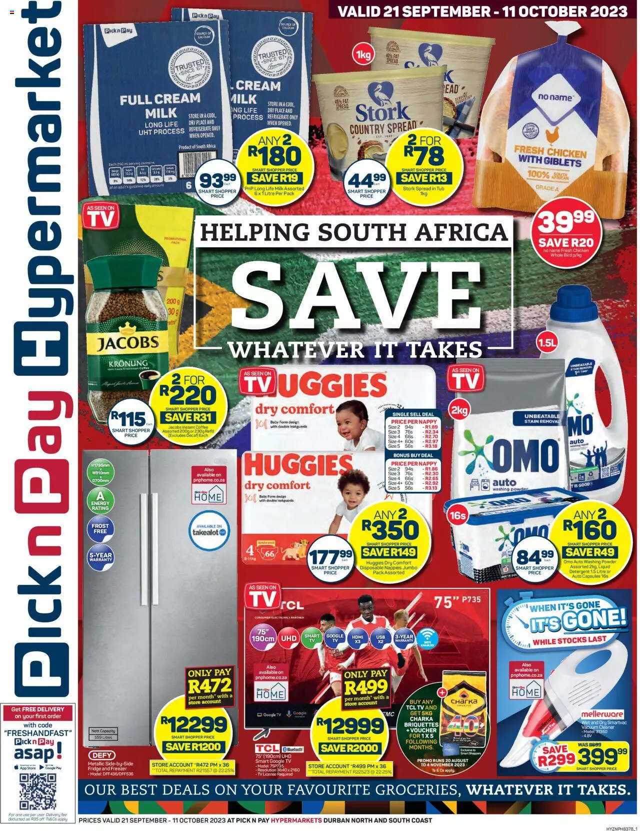 Pick n Pay Specials 21 Sep – 11 Oct 2023