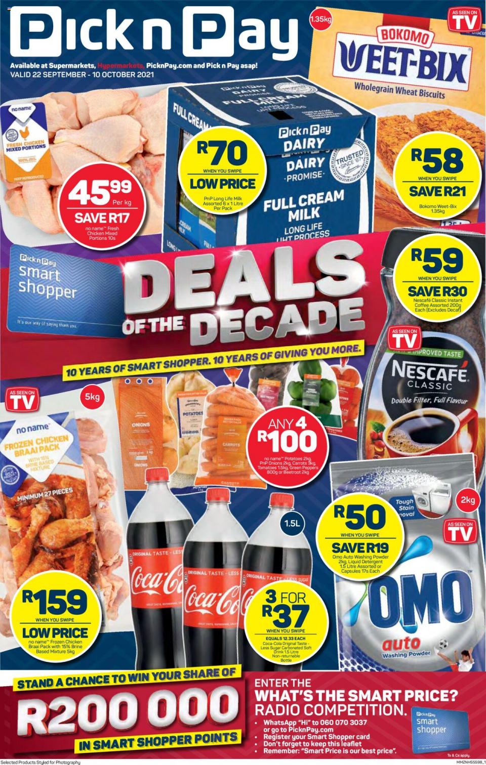 Pick n Pay Specials 22 Sep – 10 Oct 2021
