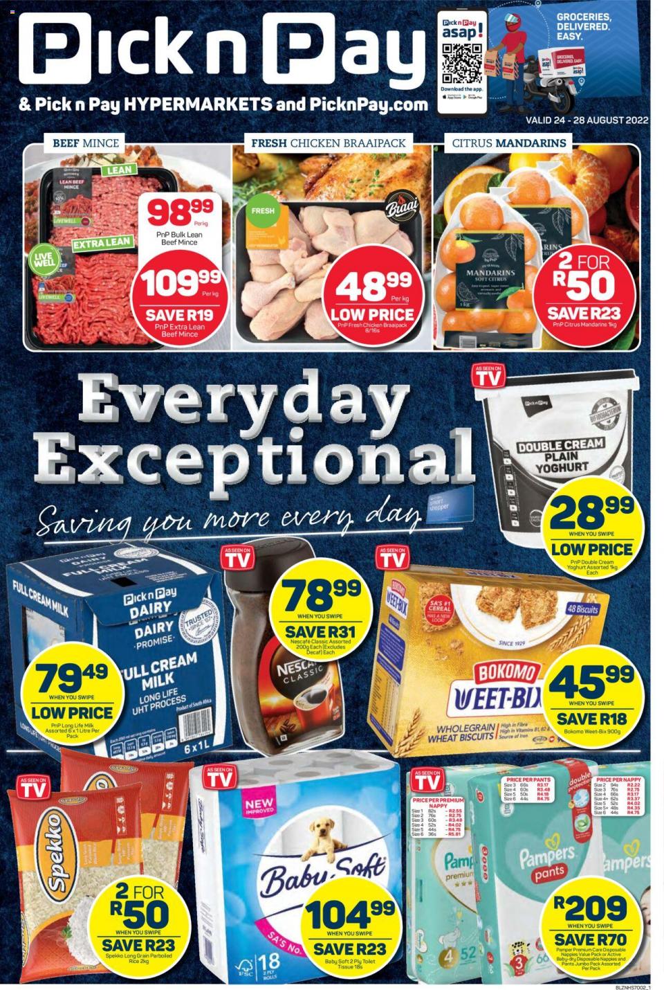 Pick n Pay Specials 24 – 28 August 2022