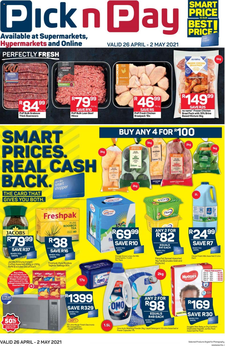 Pick n Pay Specials 26 Apr – 2 May 2021