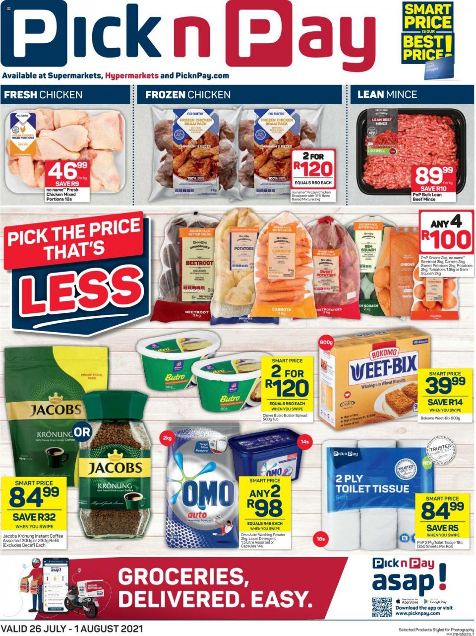 Pick n Pay Specials 26 Jul – 1 Aug 2021