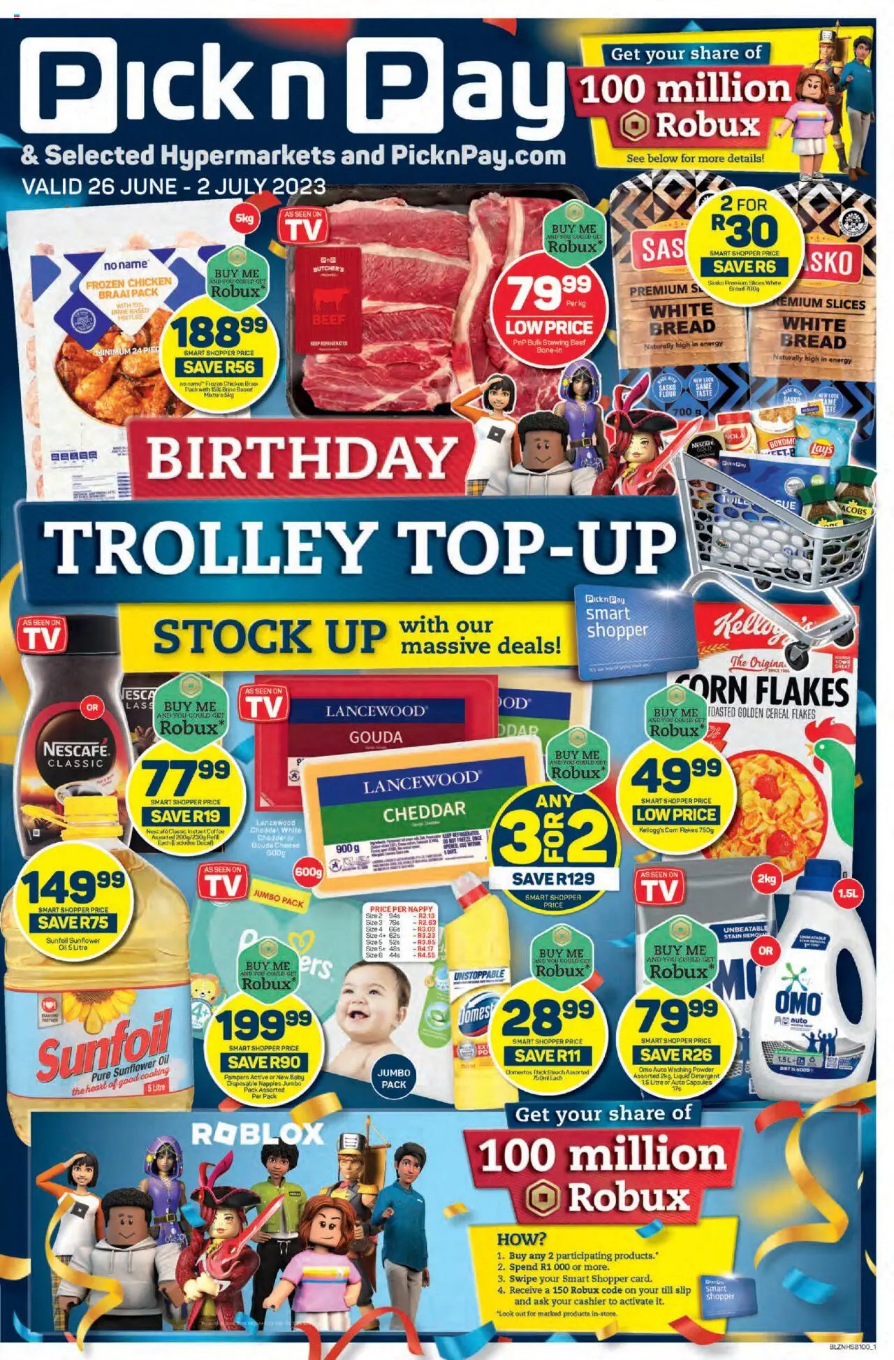 Pick n Pay Specials 26 June – 2 July 2023