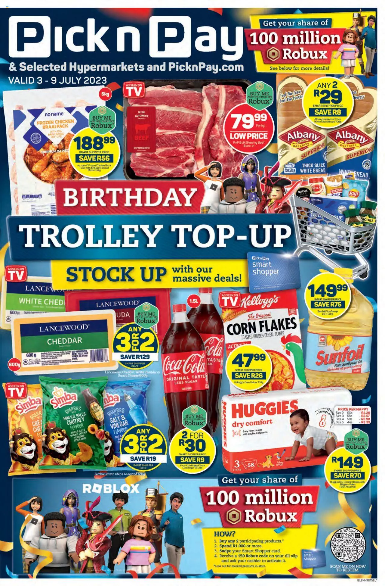 Pick n Pay Specials 3 – 9 July 2023