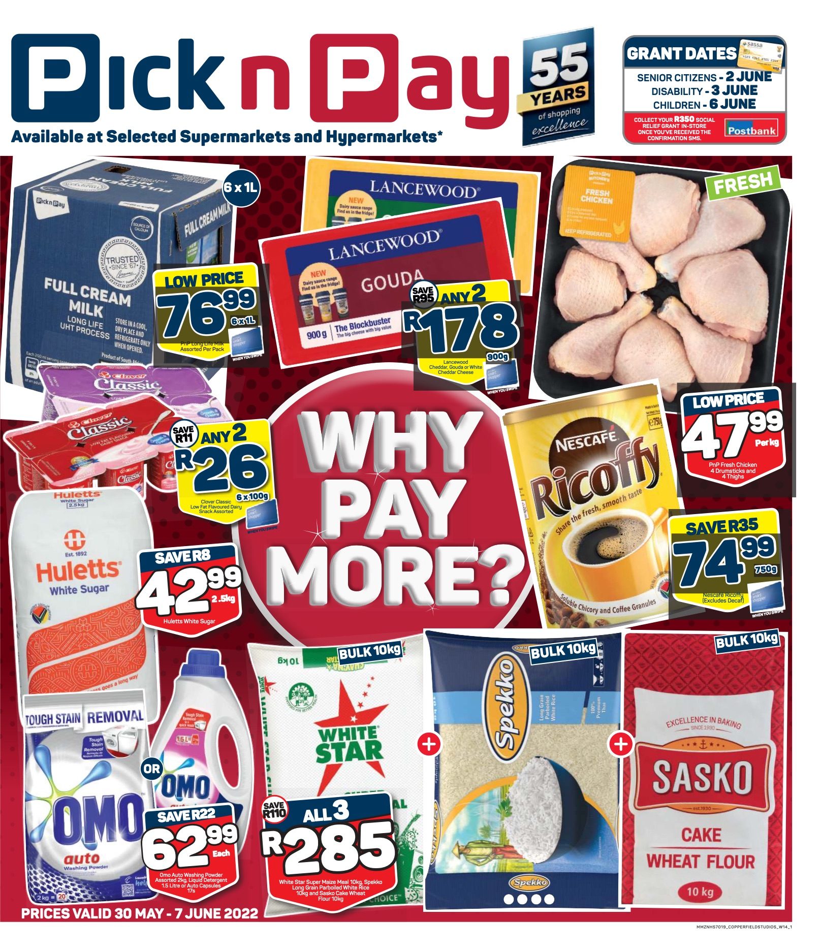 Pick n Pay Specials 30 May – 7 June 2022