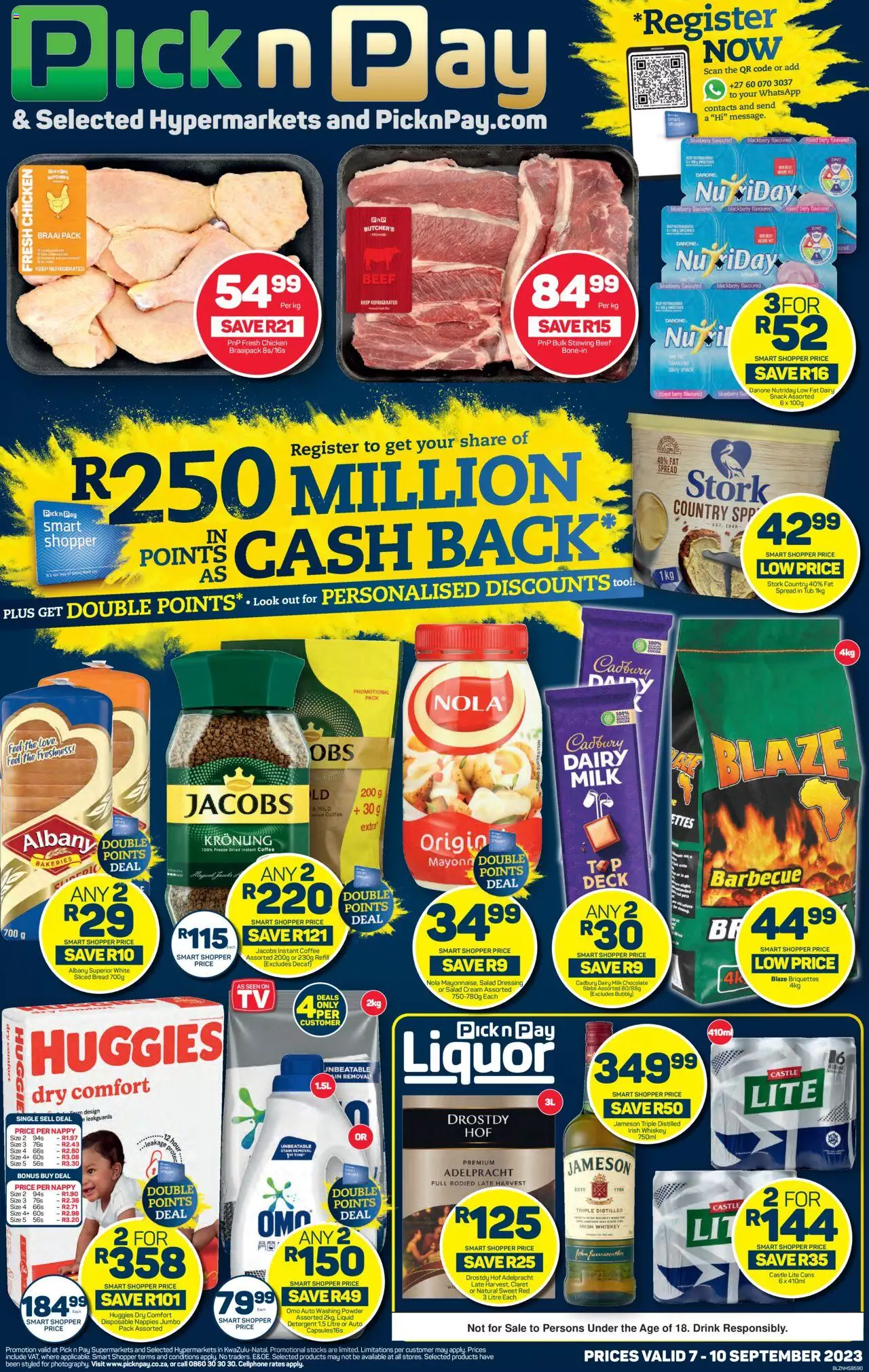 Pick n Pay Specials 7 – 10 September 2023