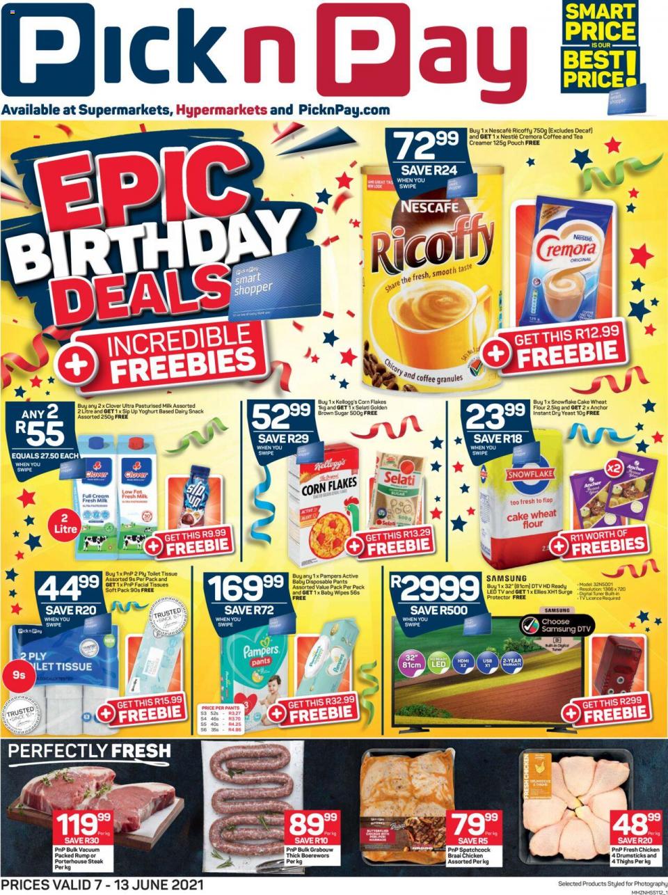 Pick n Pay Specials 7 – 13 June 2021