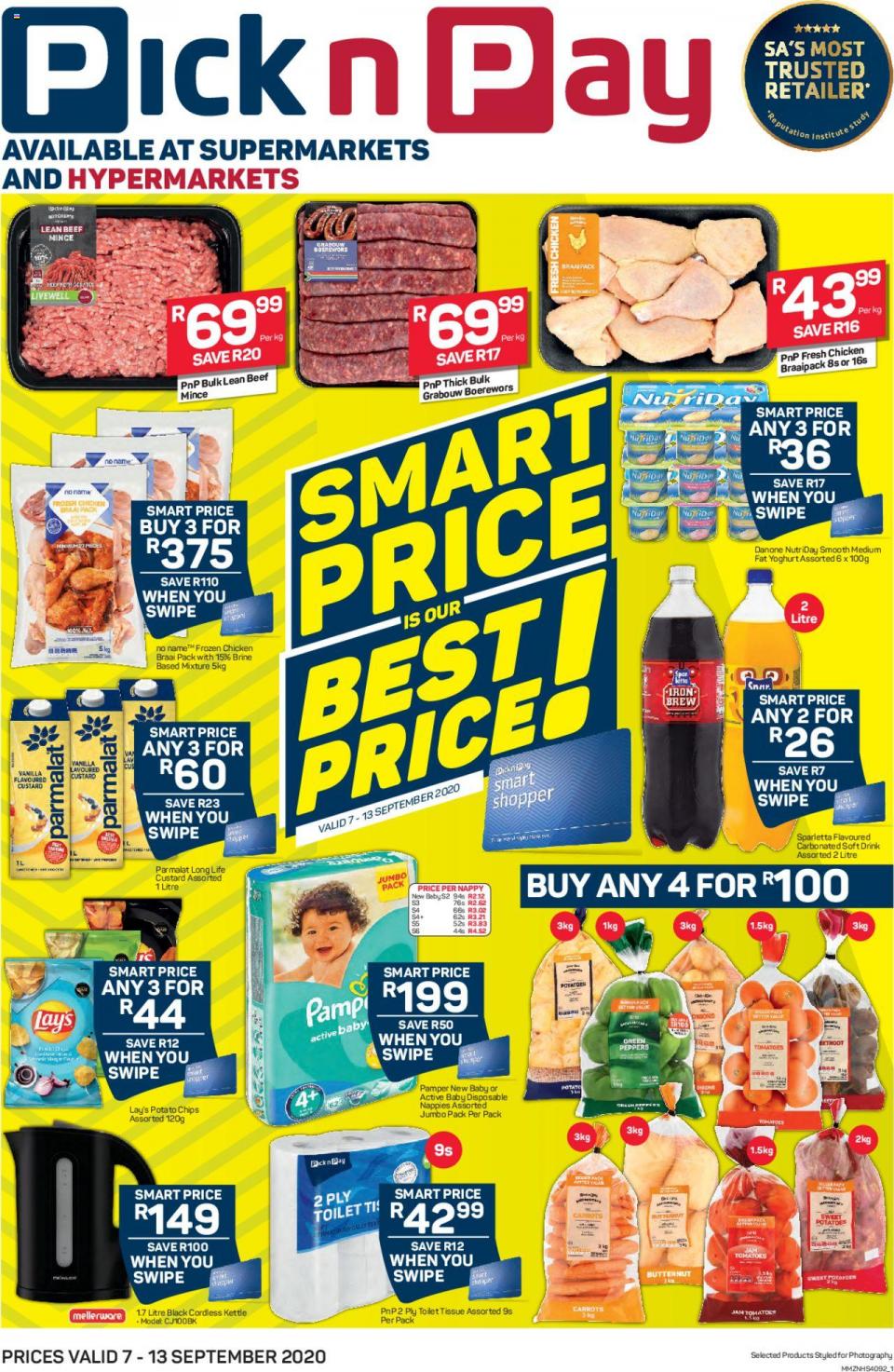 Pick n Pay Specials 7 September 2020