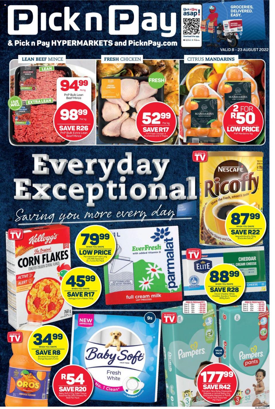 Pick n Pay Specials 8 – 23 August 2022
