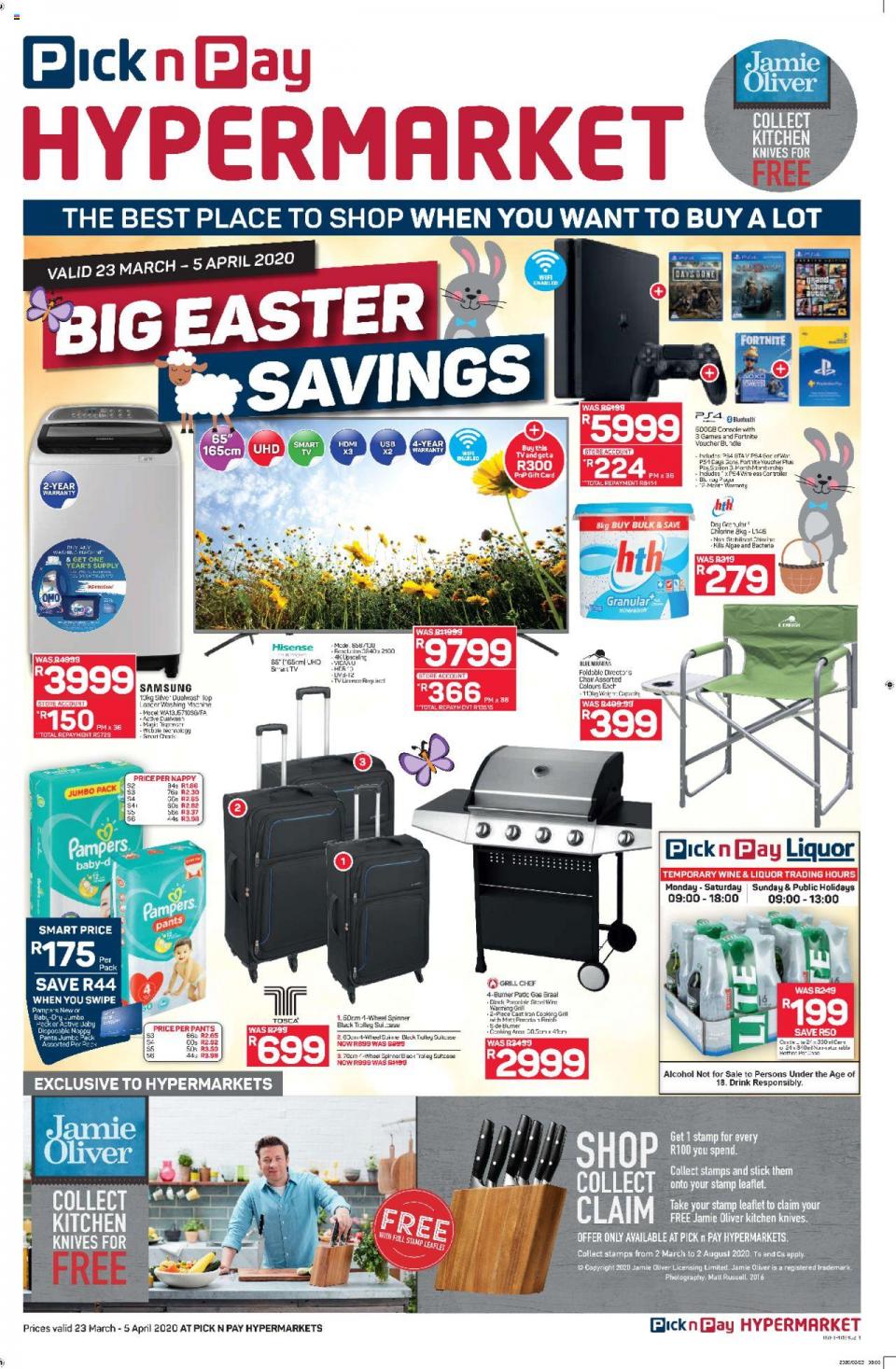 Pick n Pay Specials Big Easter Savings Hypermarkets 23 March 2020