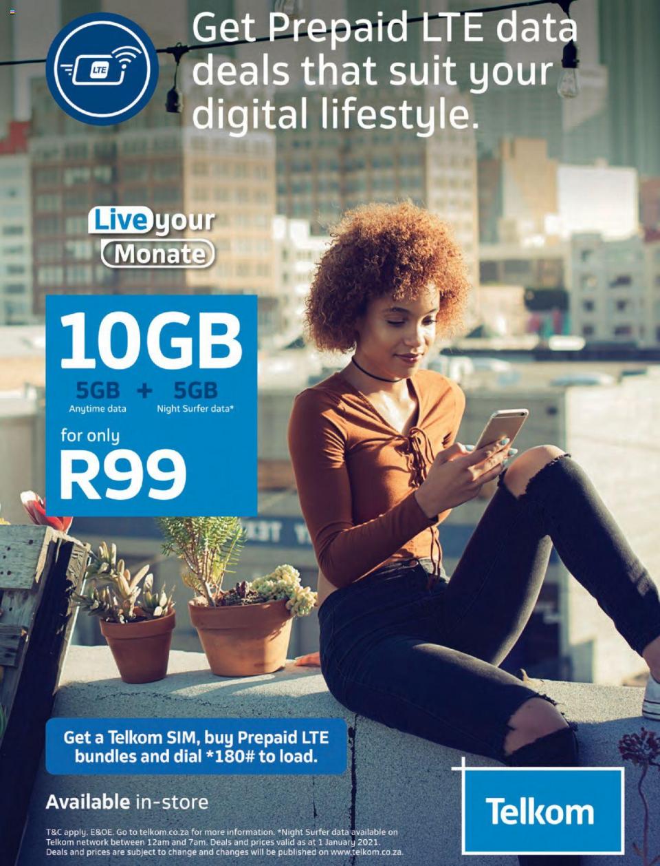 Pnp Specials Cellular 12 April 2021 | Pick n Pay Catalogue | South Africa