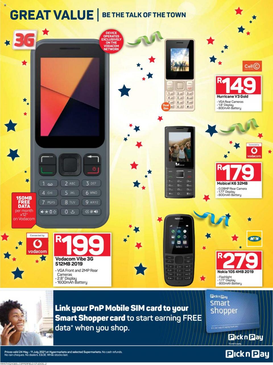 Pnp Specials Cellular Birthday 24 May 2021 | Pick n Pay Specials | Sale