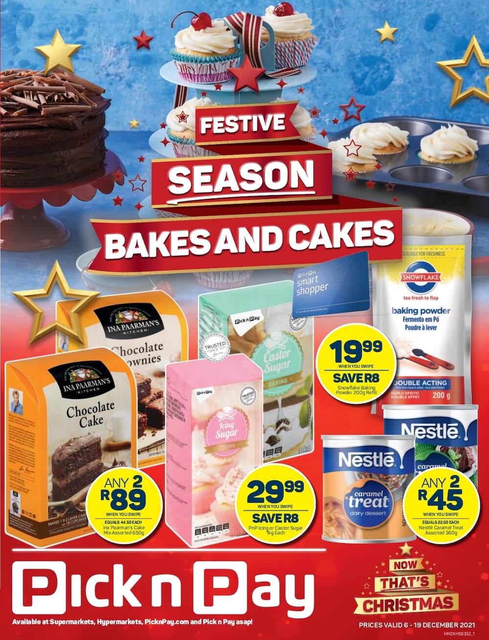 Pick n Pay Specials Christmas Baking 2021