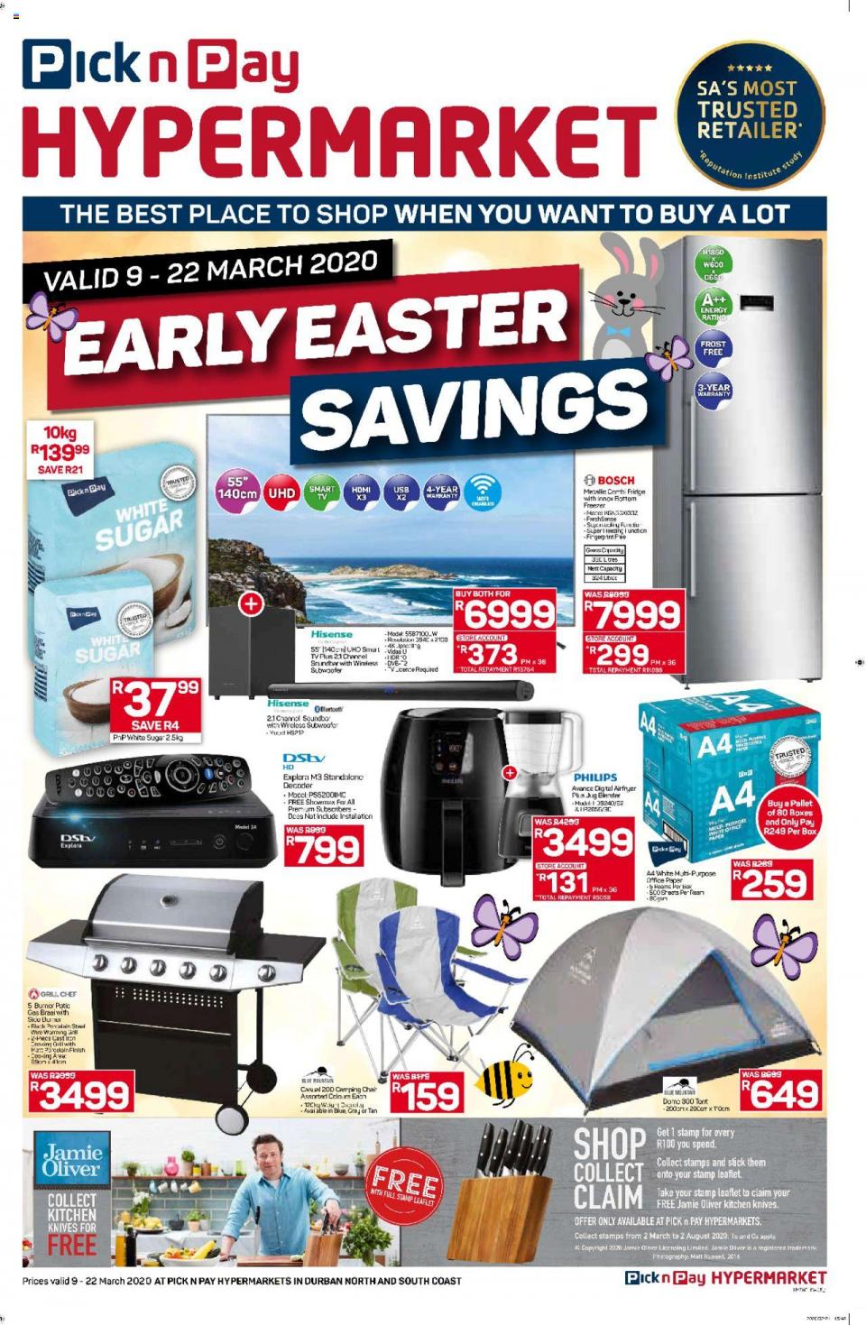 Pick n Pay Specials Early Easter Savings Hypermarkets 10 March 2020