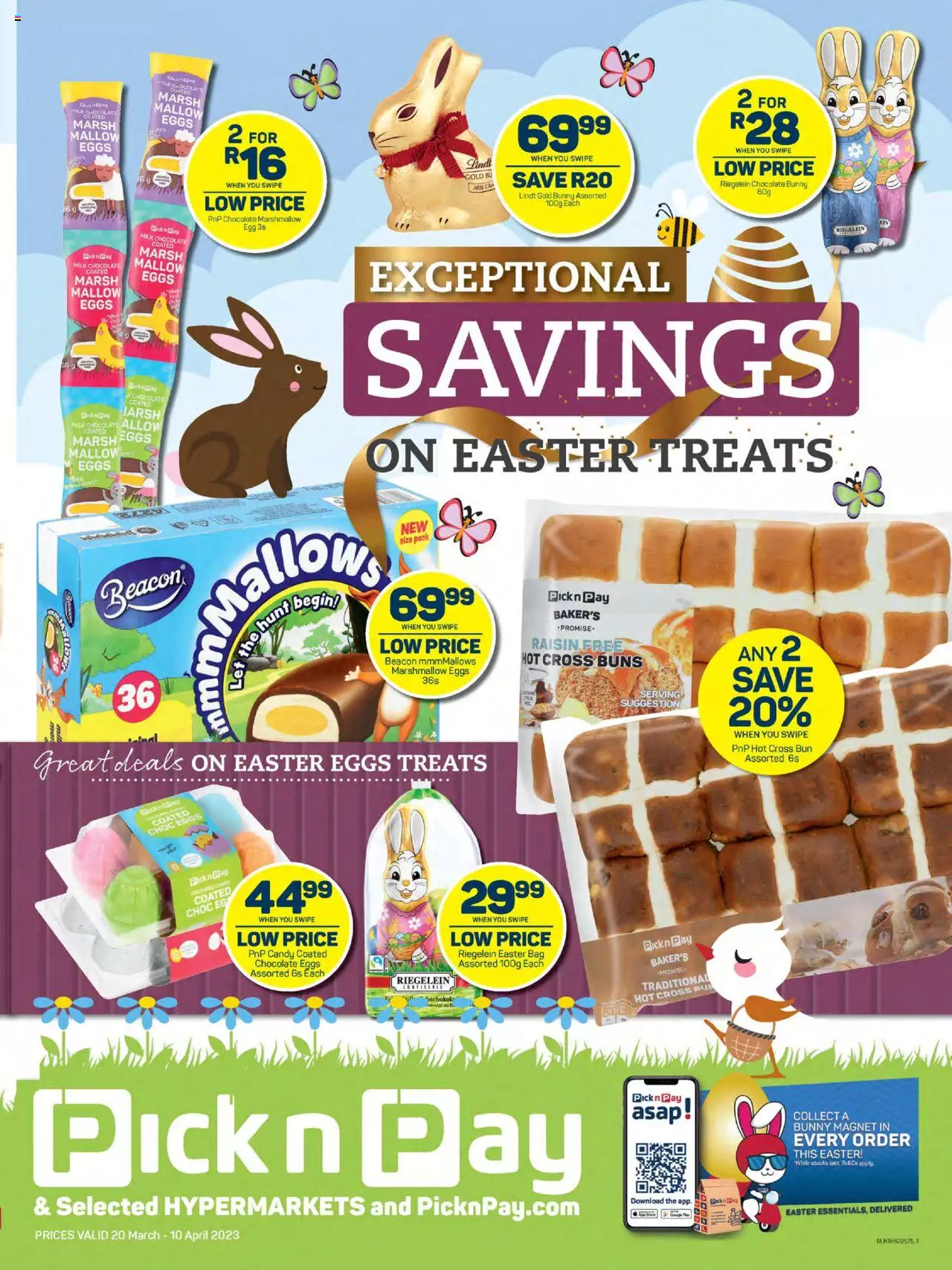 Pick n Pay Specials Easter Sale 20 Mar – 10 Apr 2023
