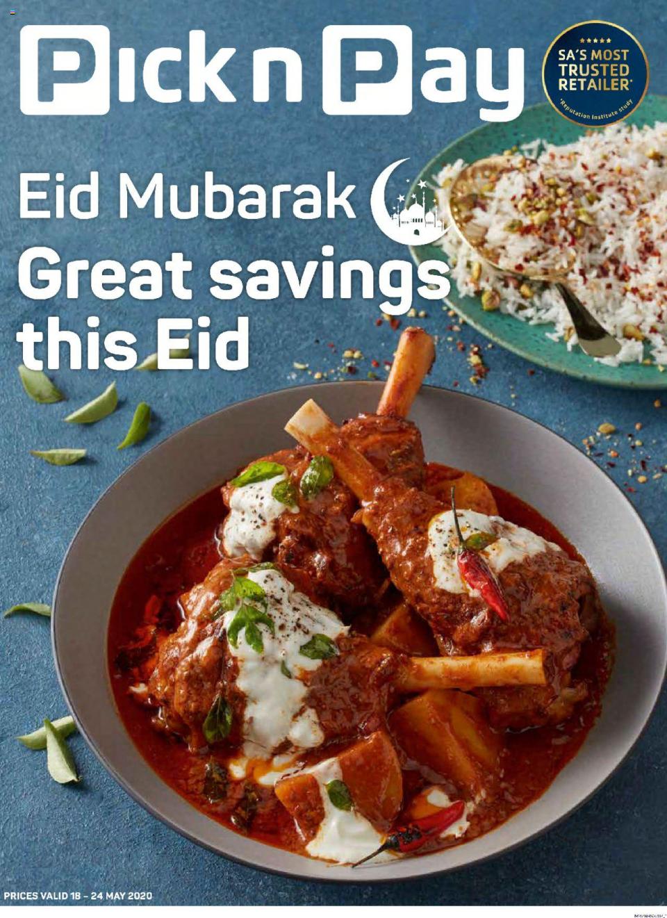 Pick n Pay Specials Great Savings this Eid 18 May 2020