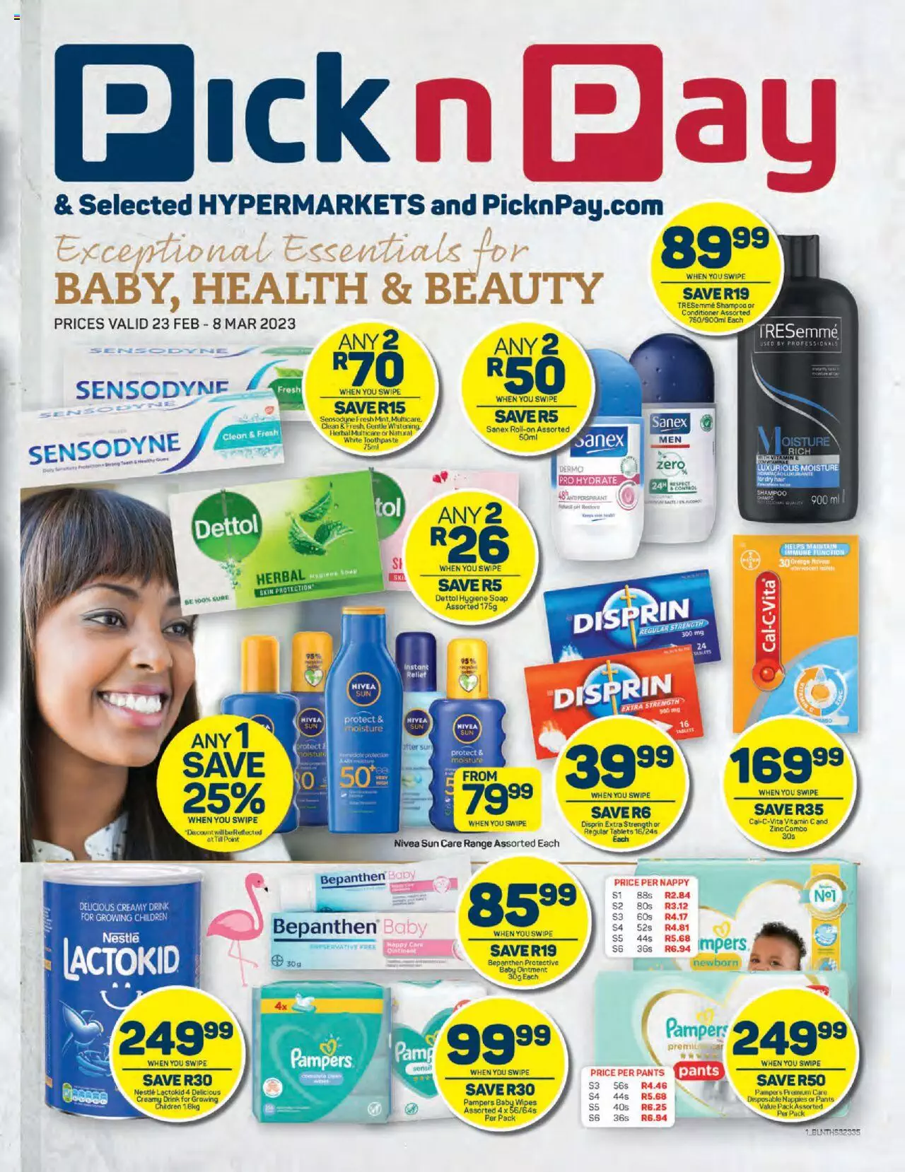 Pick n Pay Specials Health and Beauty 23 Feb – 8 Mar 2023