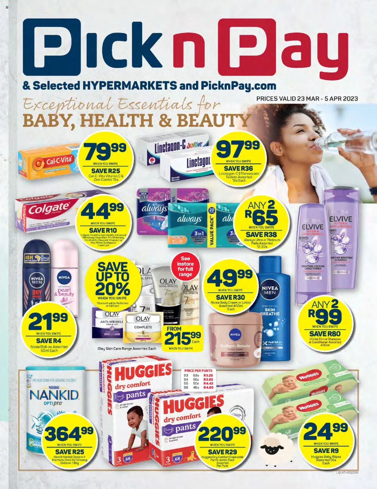 Pick n Pay Specials Health and Beauty 23 Mar – 5 Apr 2023