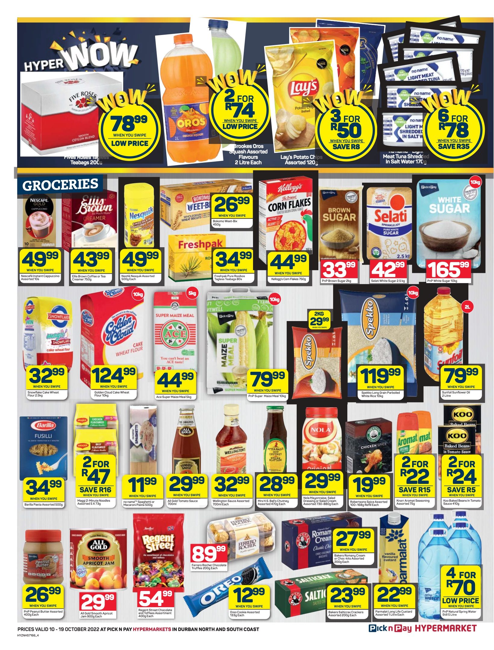 Pnp Specials Hyper 10 Oct 2022  Pick n Pay Catalogue  Pick n Pay SA