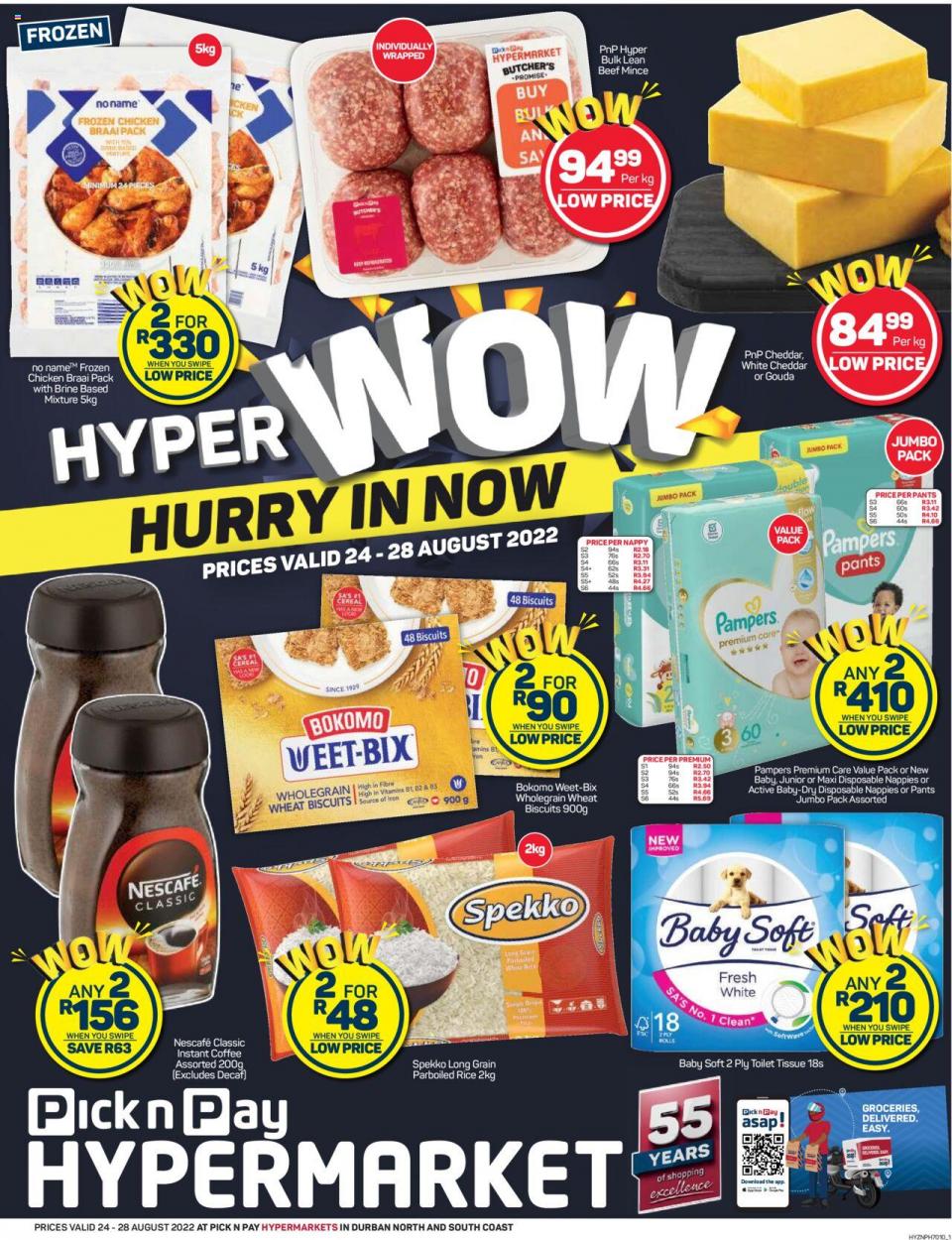 Pick n Pay Specials Hyper 24 – 28 August 2022