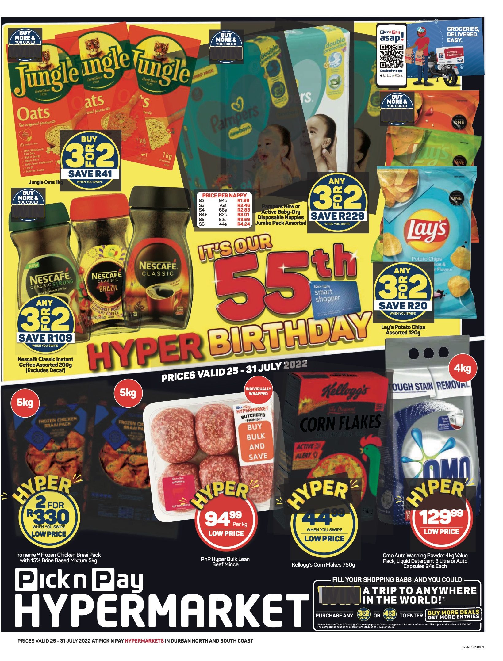 Pick n Pay Specials Hyper 25 – 31 July 2022