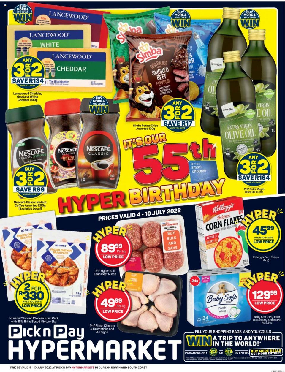 Pick n Pay Specials Hyper 4 – 10 July 2022