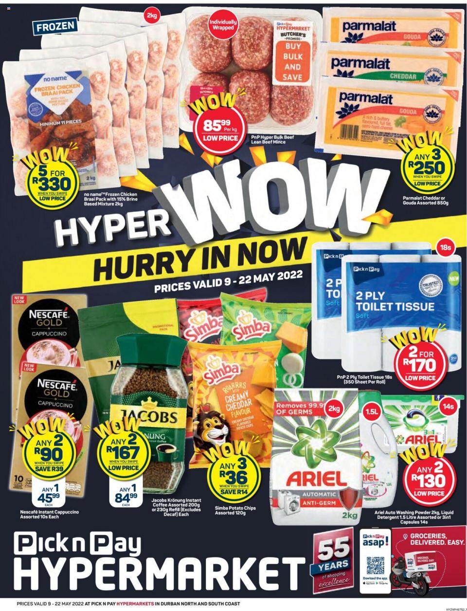 Pick n Pay Specials Hyper 9 – 22 May 2022