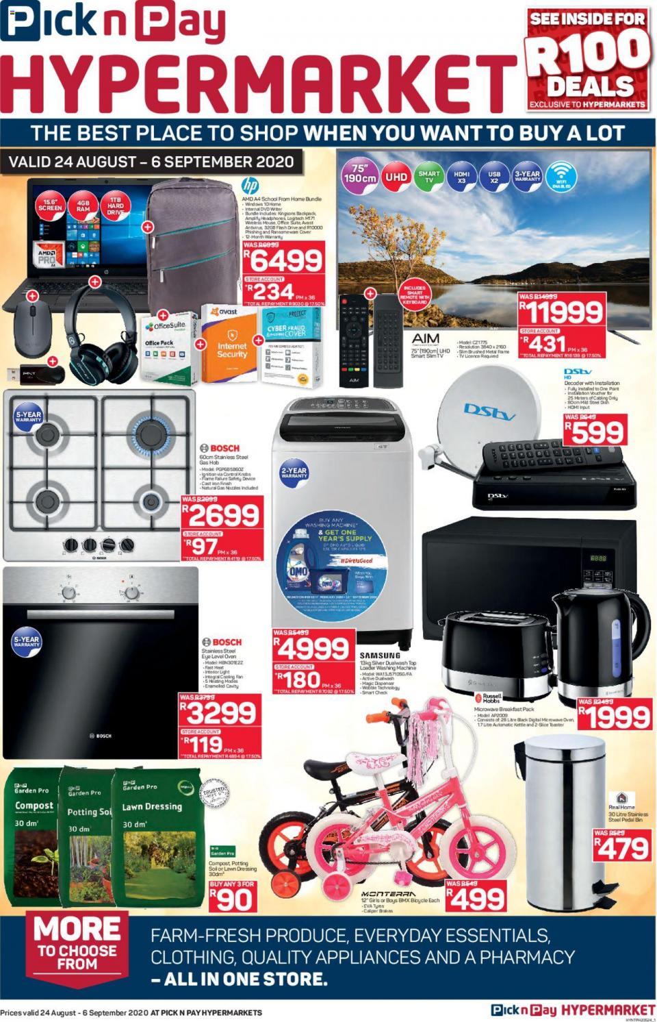Pick n Pay Specials Hypermarkets 24 August 2020