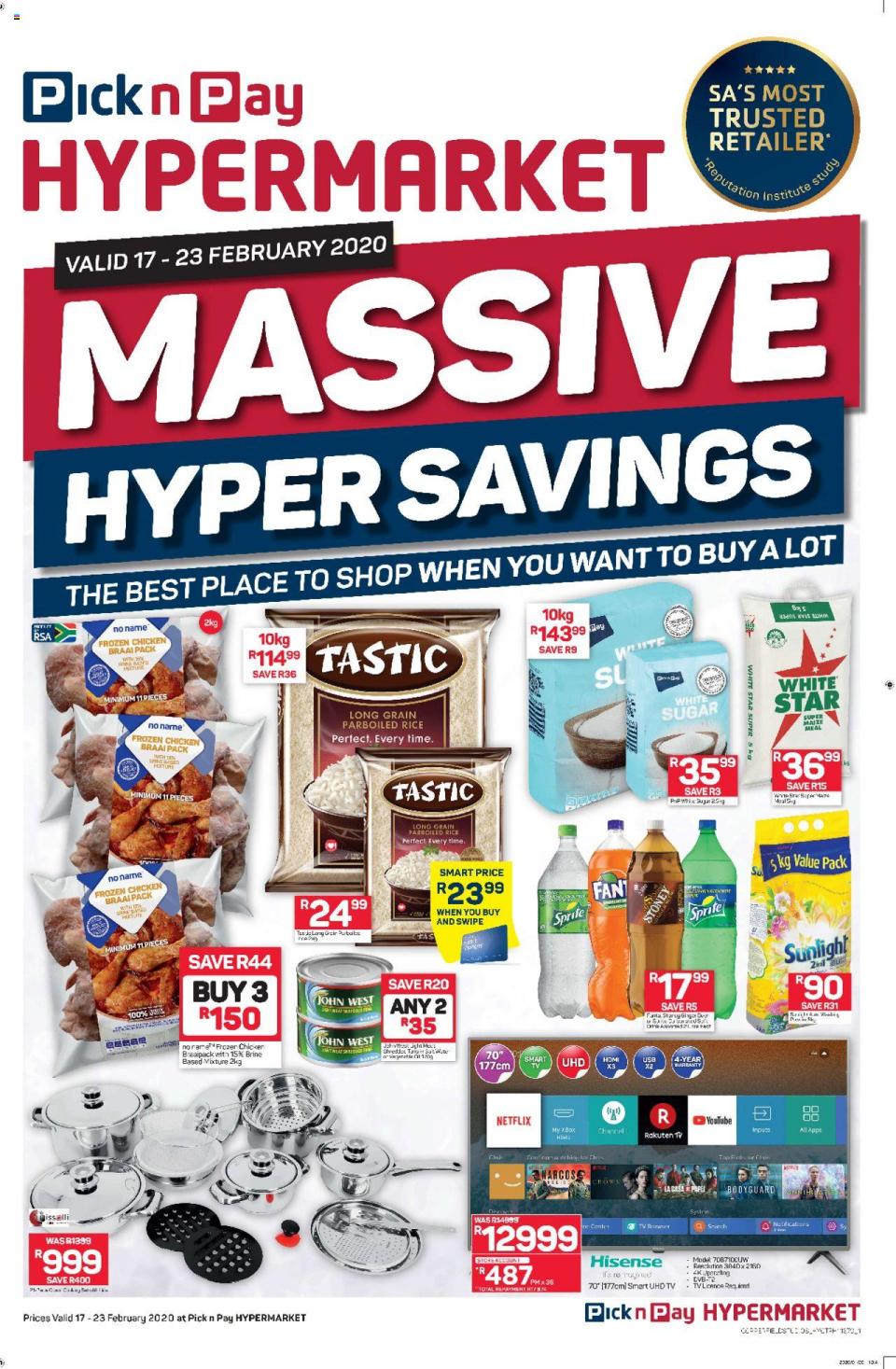 Pick N Pay Specials New Catalogue 17 February 2020