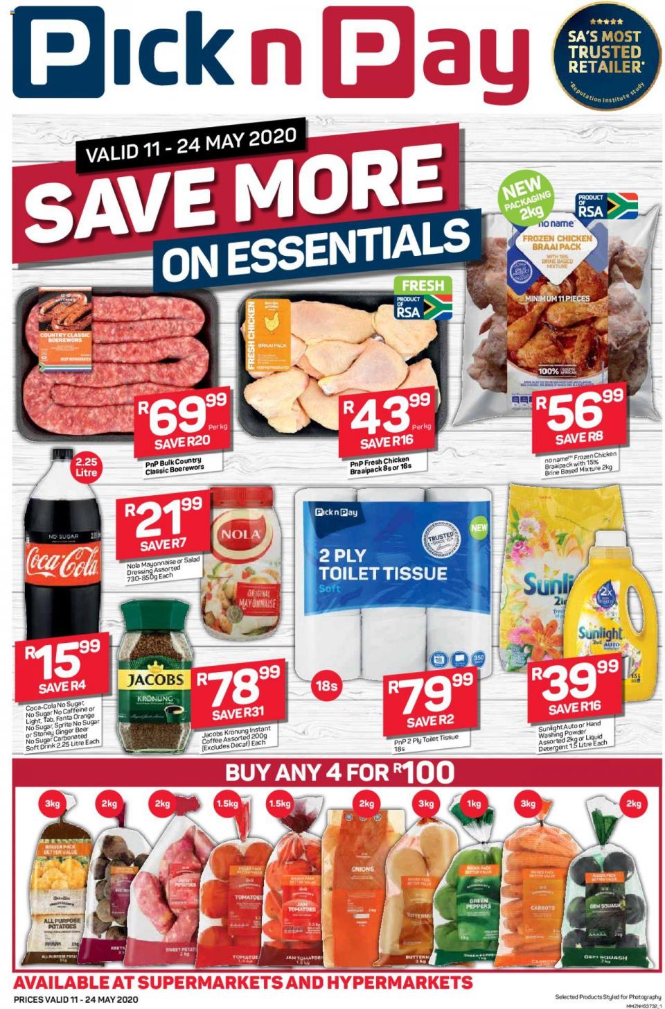 Pick n Pay Specials Save More On Essentials 11 May 2020